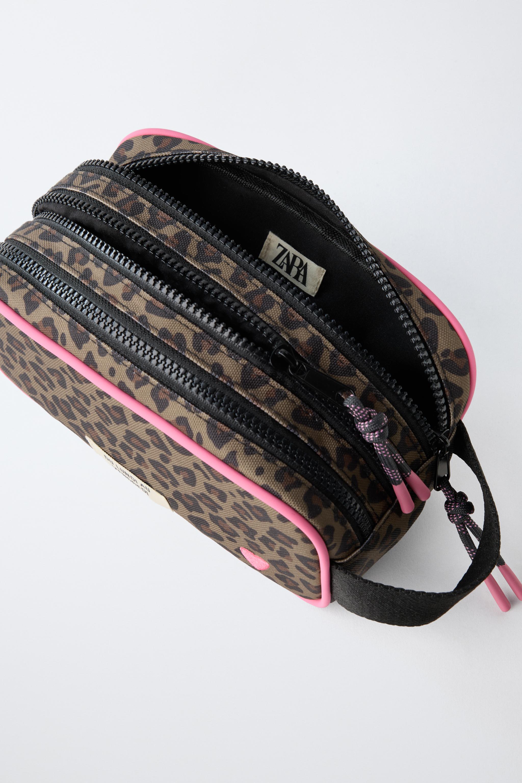 ANIMAL PRINT POUCH